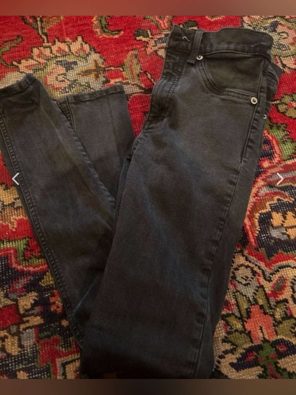 Women’s Rag and Bone Black Skinny jeans size 26